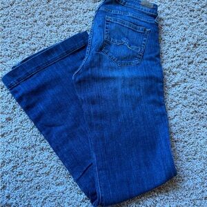 Ariat Women's Flare Jeans in Deep Blue